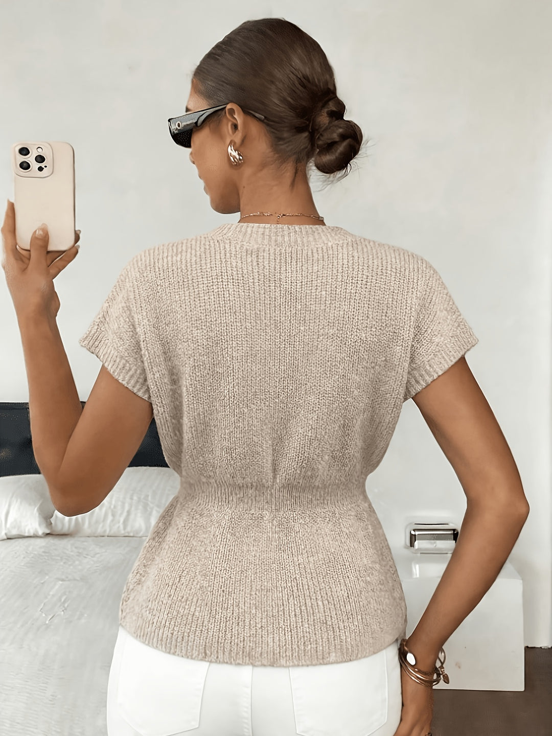 Sylvia | Button-Front Knit Cardigan