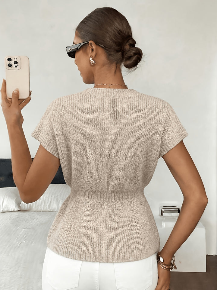 Sylvia | Button-Front Knit Cardigan
