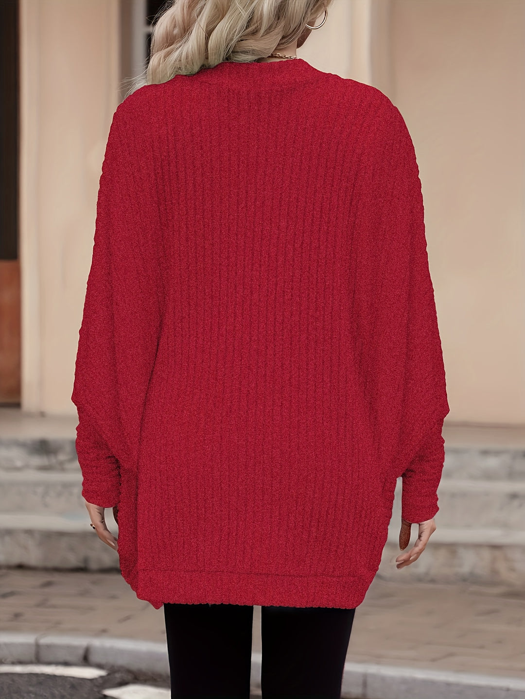 Lucille | Relaxed Open-Front Cardigan