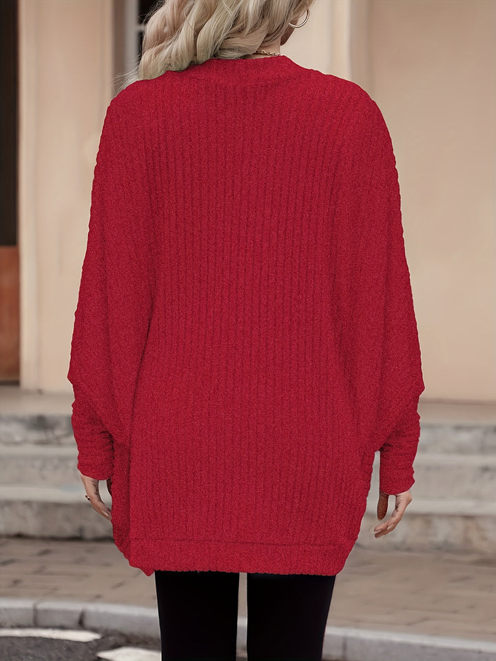 Lucille | Relaxed Open-Front Cardigan