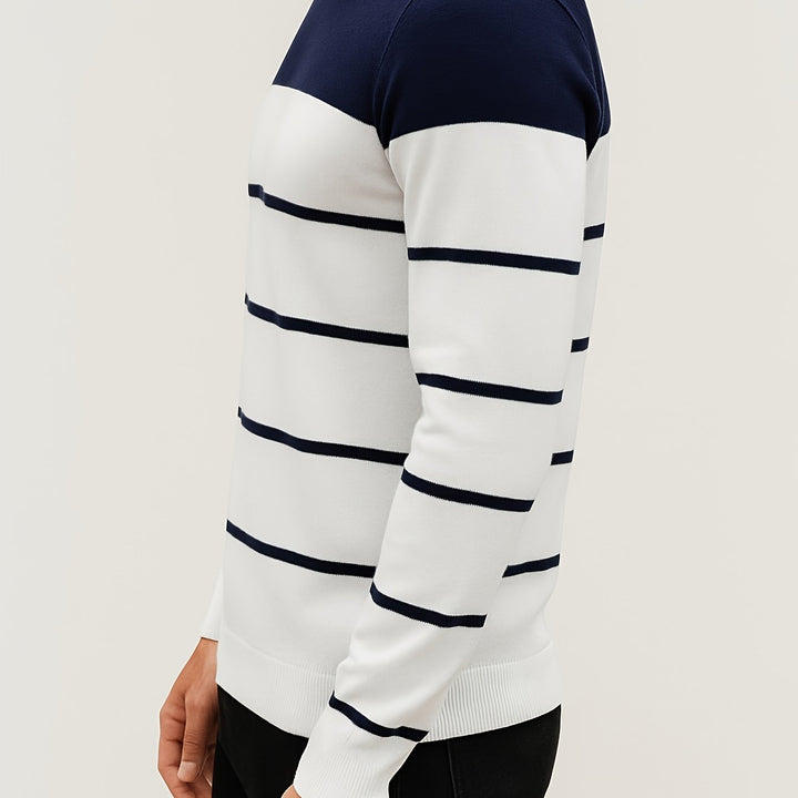 Hamish | Refined Striped Sweater