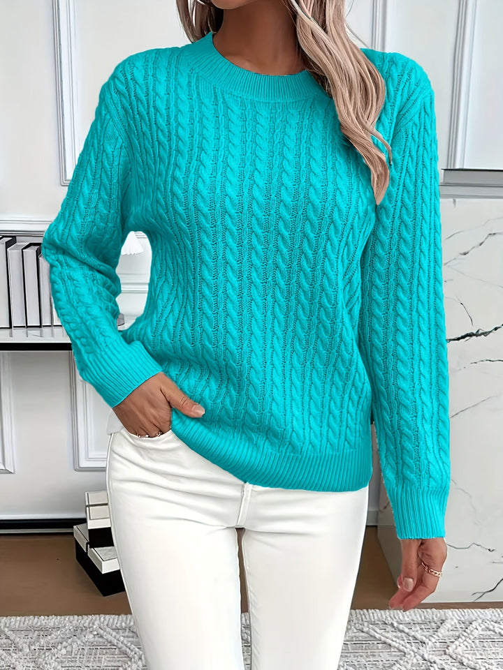 Heather | Cozy Cable-Knit Sweater