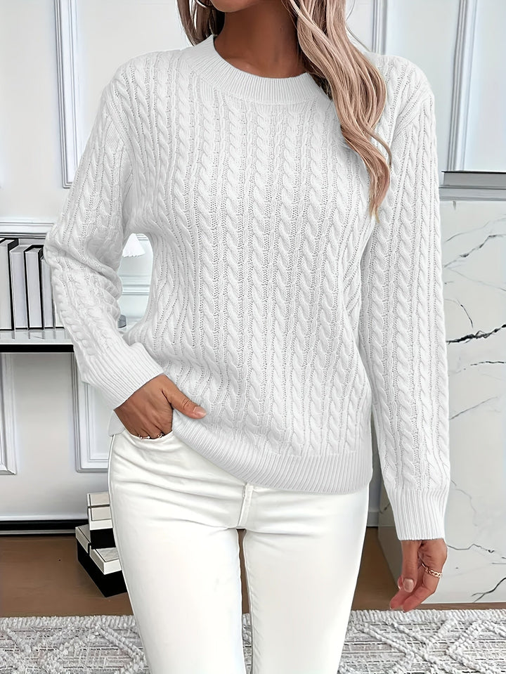 Heather | Cozy Cable-Knit Sweater