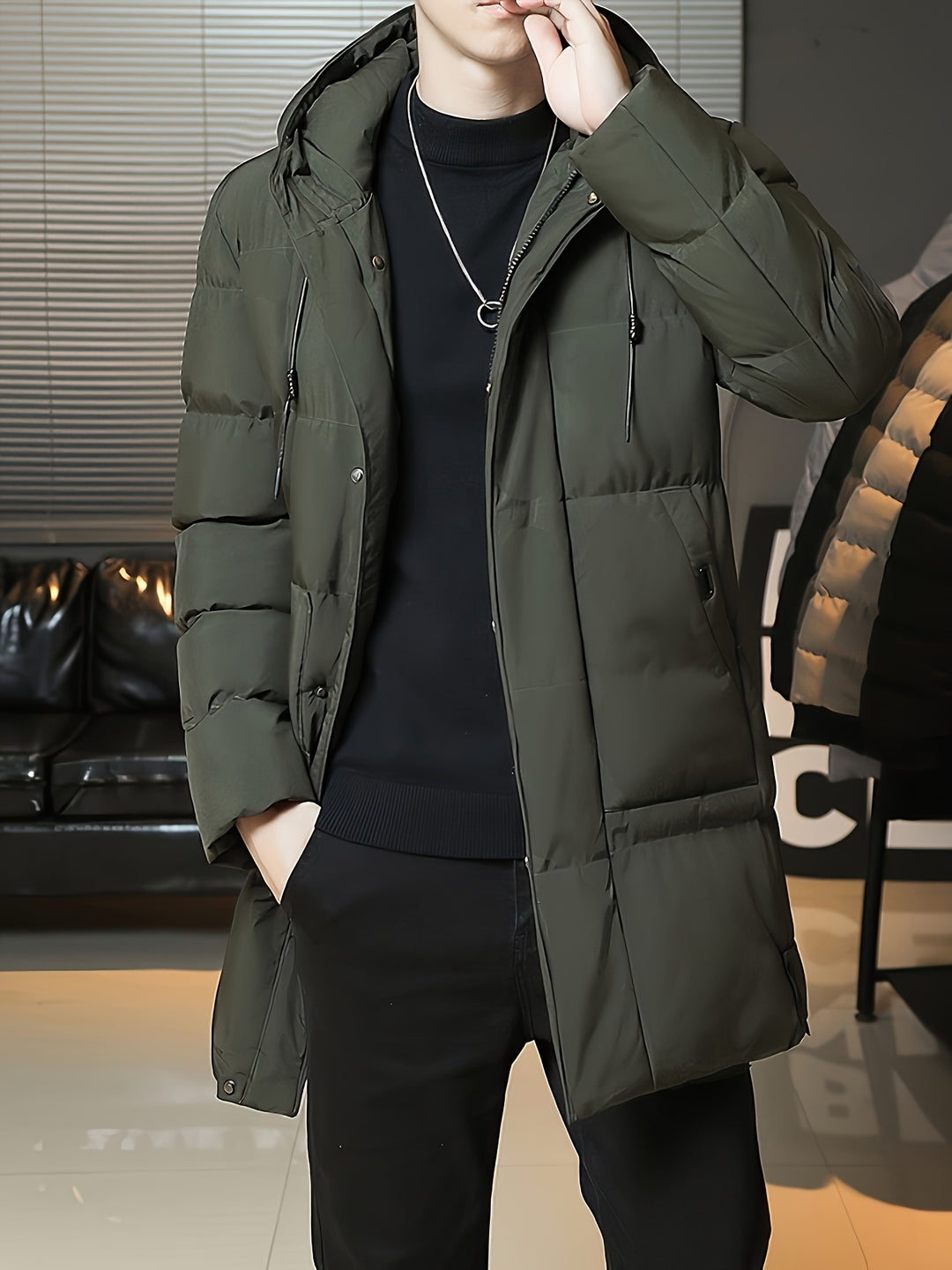 Preston | Long Hooded Winter Coat