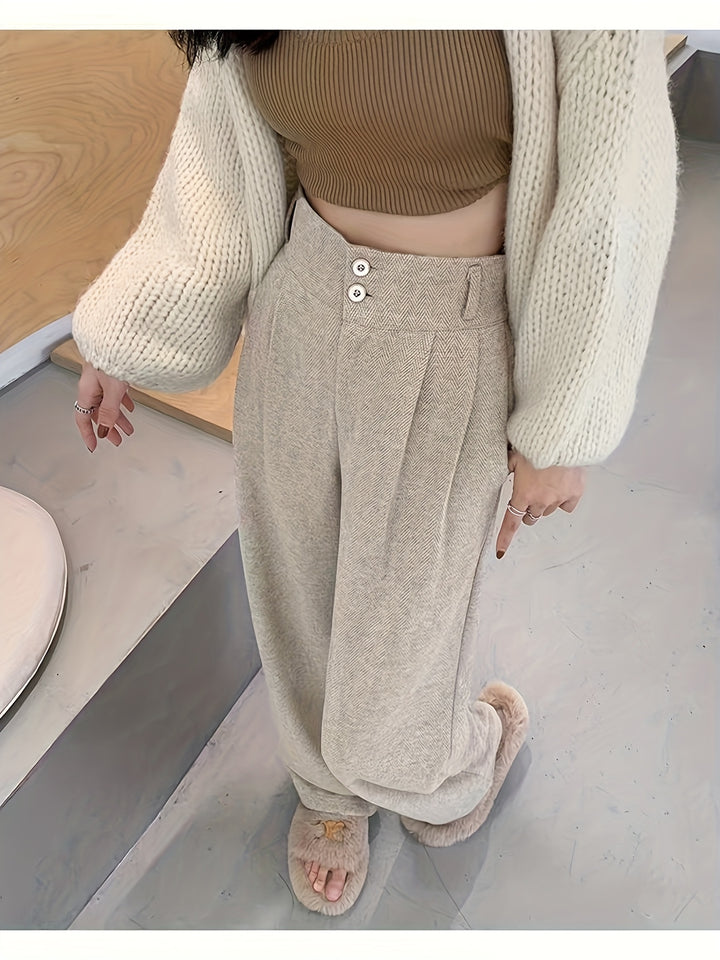 Gwyneth | High-Waisted Wide-Leg Pants