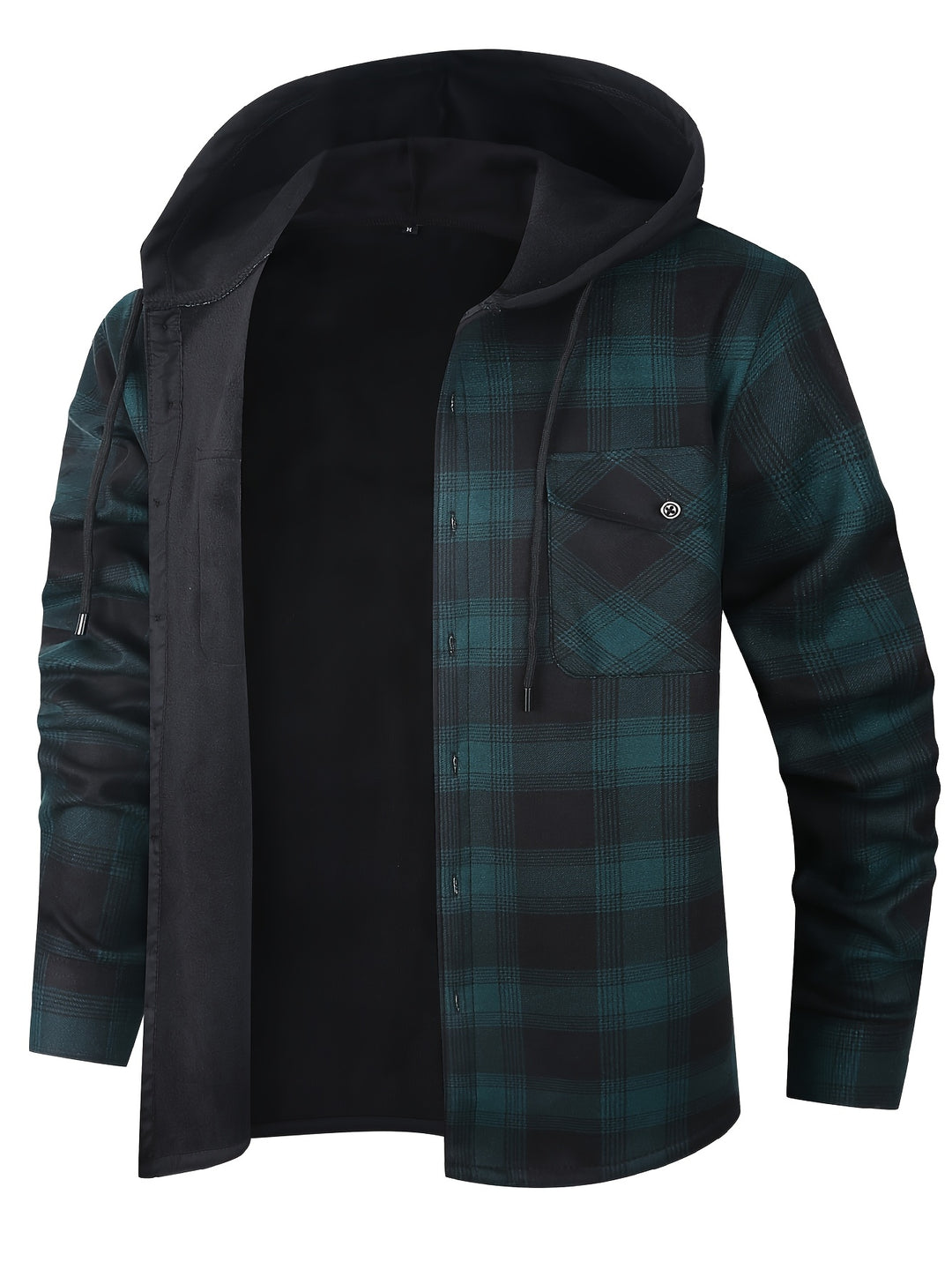 Dawson | Hooded Checked Shirt Jacket