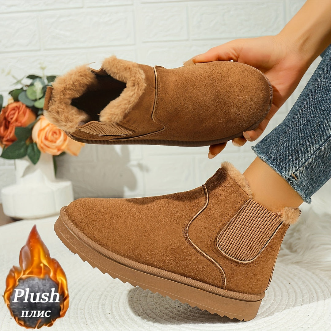 Matilda | Cozy Platform Ankle Boots