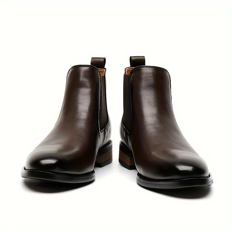 Percy | Refined Pointed Chelsea Boots