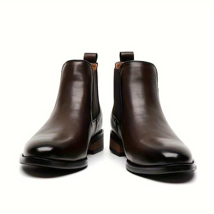 Percy | Refined Pointed Chelsea Boots
