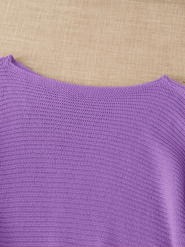 Colleen | Relaxed Boat-Neck Sweater