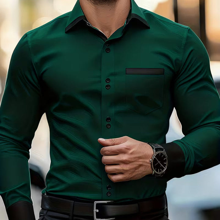 Garrick | Classic Button Collared Fit Shirt
