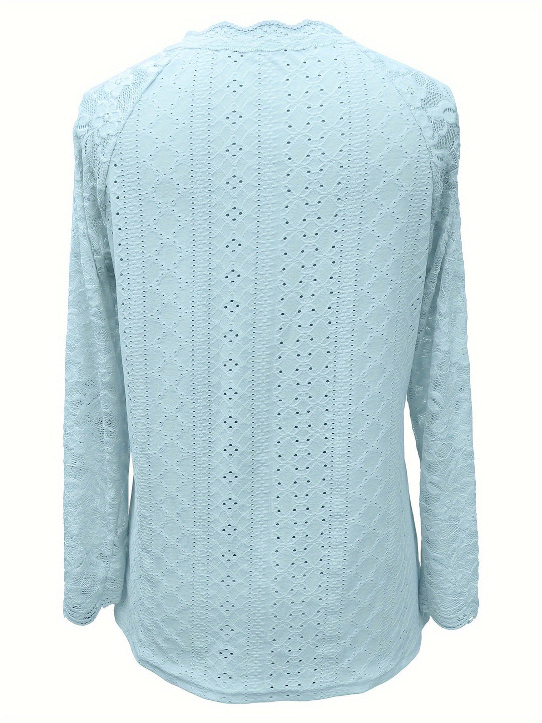 Annabelle | Scalloped V-Neck Top