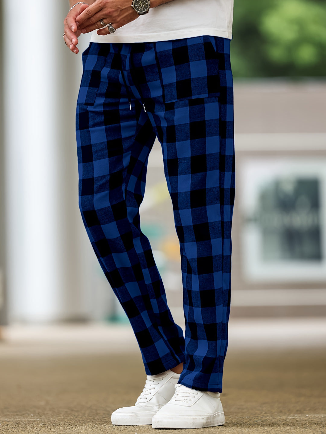 Grayson | Relaxed Plaid Lounge Pants