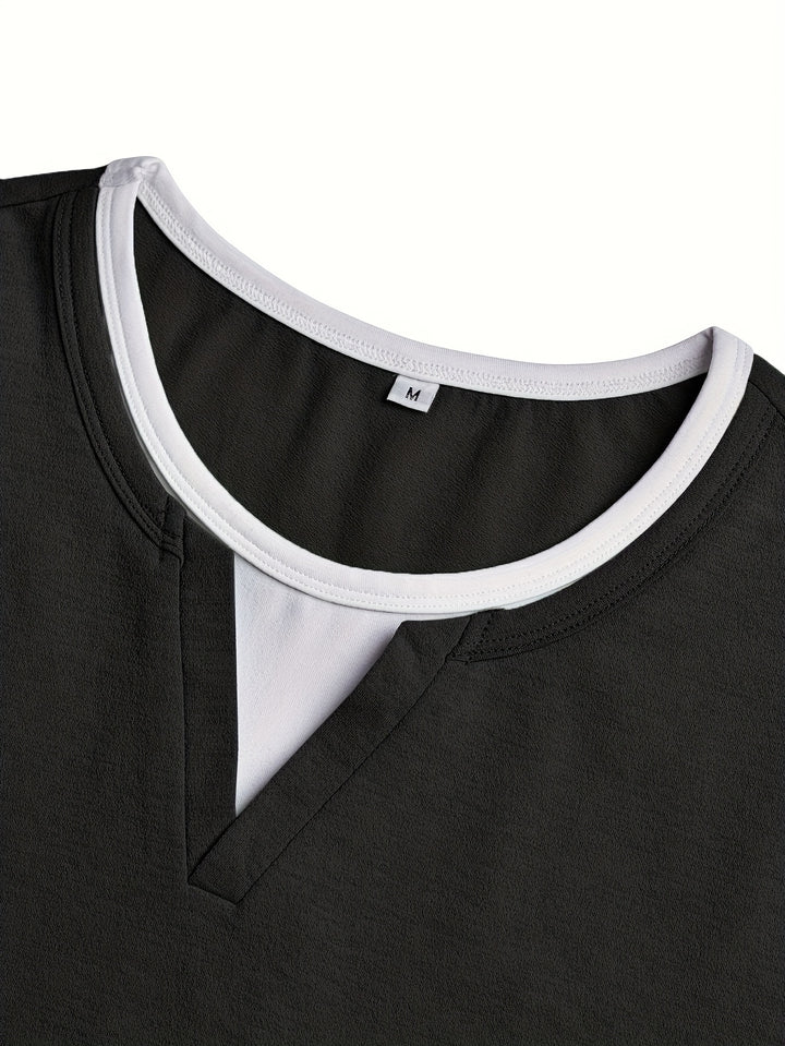 Dean | Refined Notch-Neck Henley