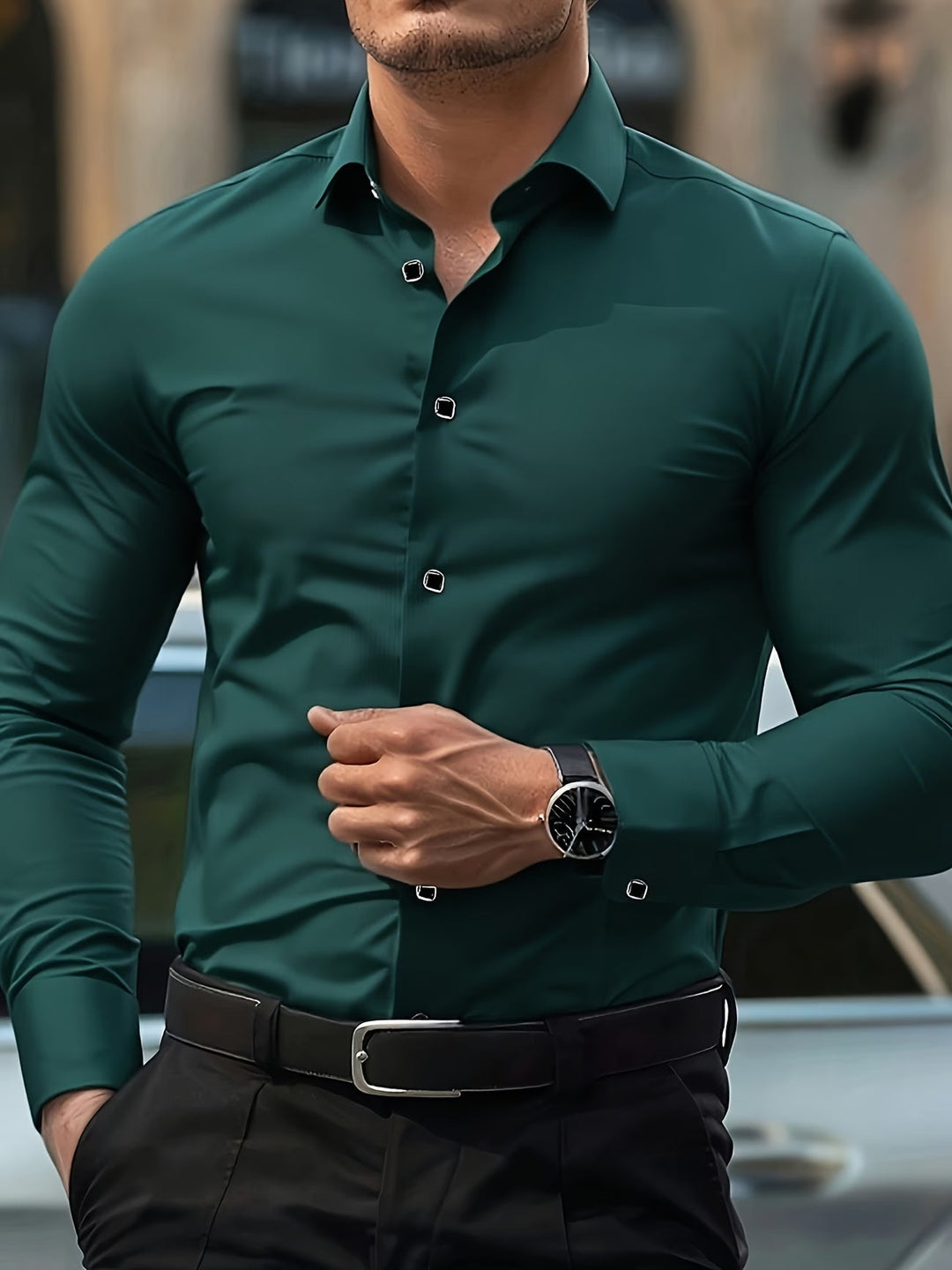 Torin | Classic Button Long Sleeve Shirt
