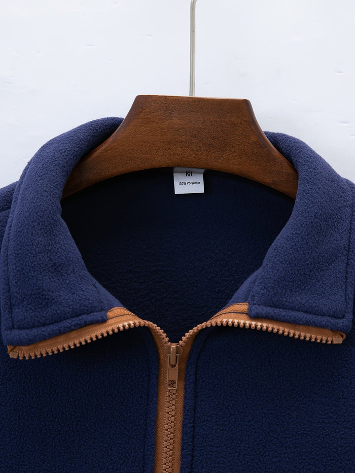 Rhys | Stand-Collar Half-Zip Pullover