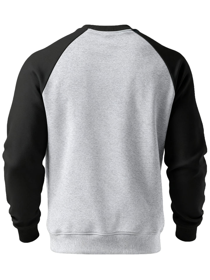Merrick | Raglan-Sleeve Crew Neck Sweatshirt