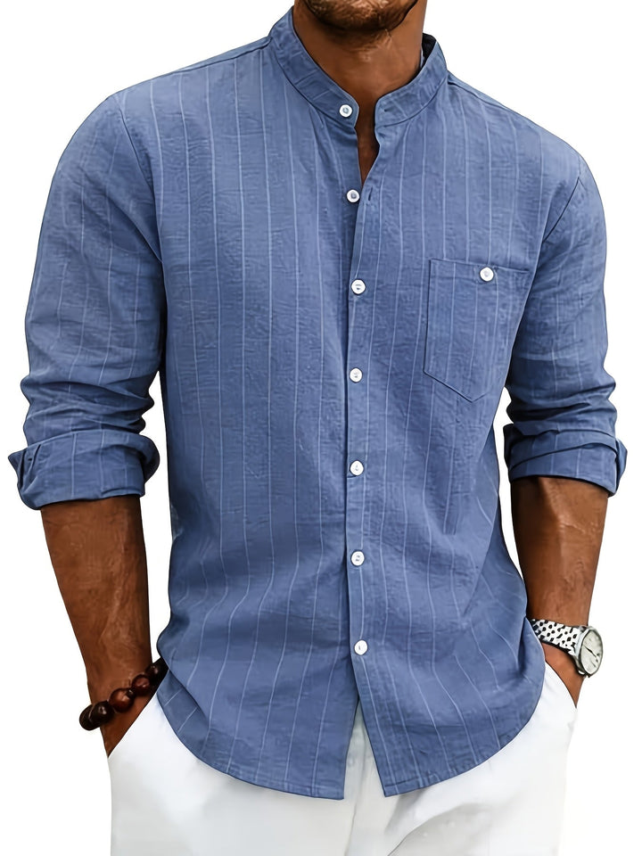 Miles | Refined Pinstripe Shirt