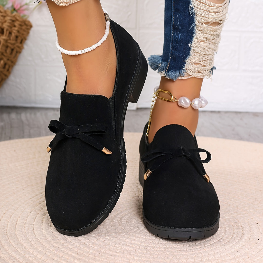 Bellamy | Bow-Detail Slip-On Loafers