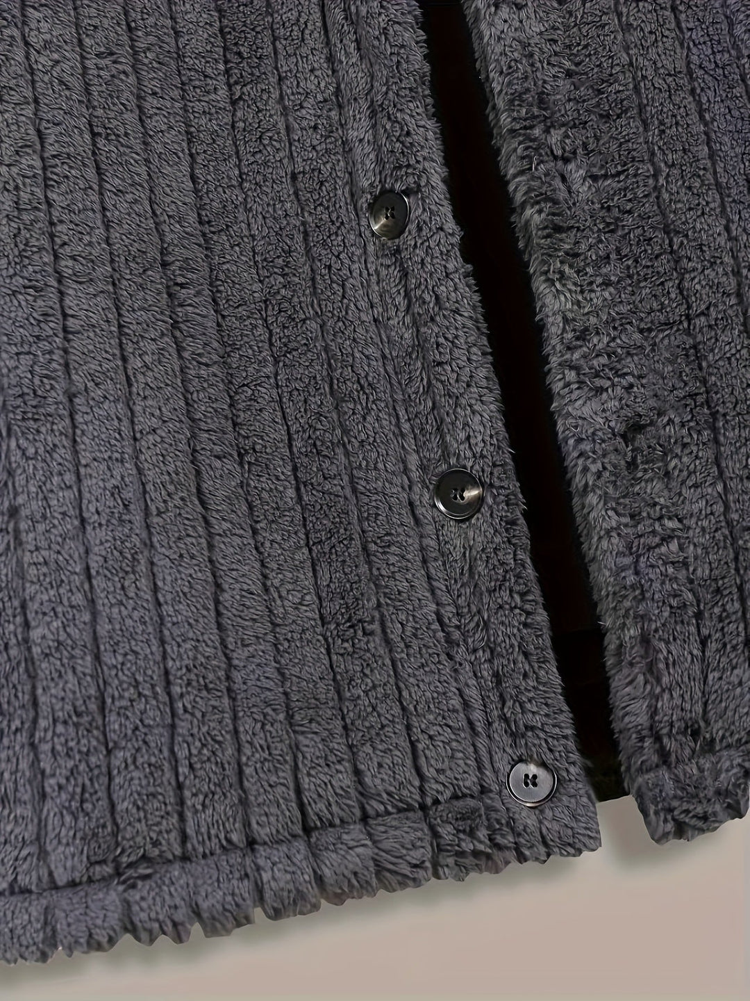 Rhys | Textured Button-Front Jacket