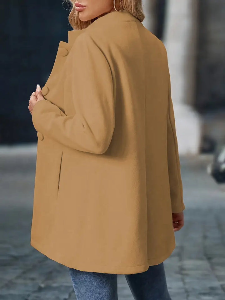 Antonia | Tailored Stand-Collar Coat