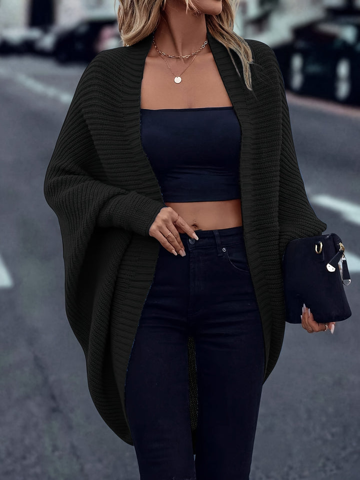 Maribel | Draped Christmas Cardigan