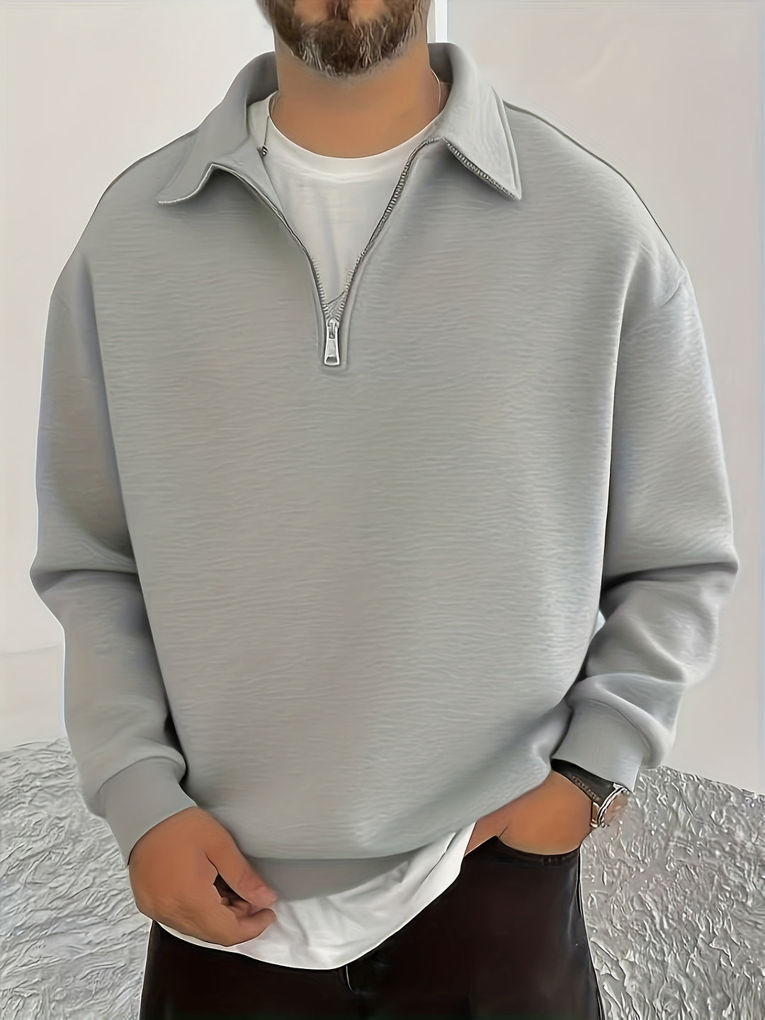 Graham | Cozy Half-Zip Sweatshirt