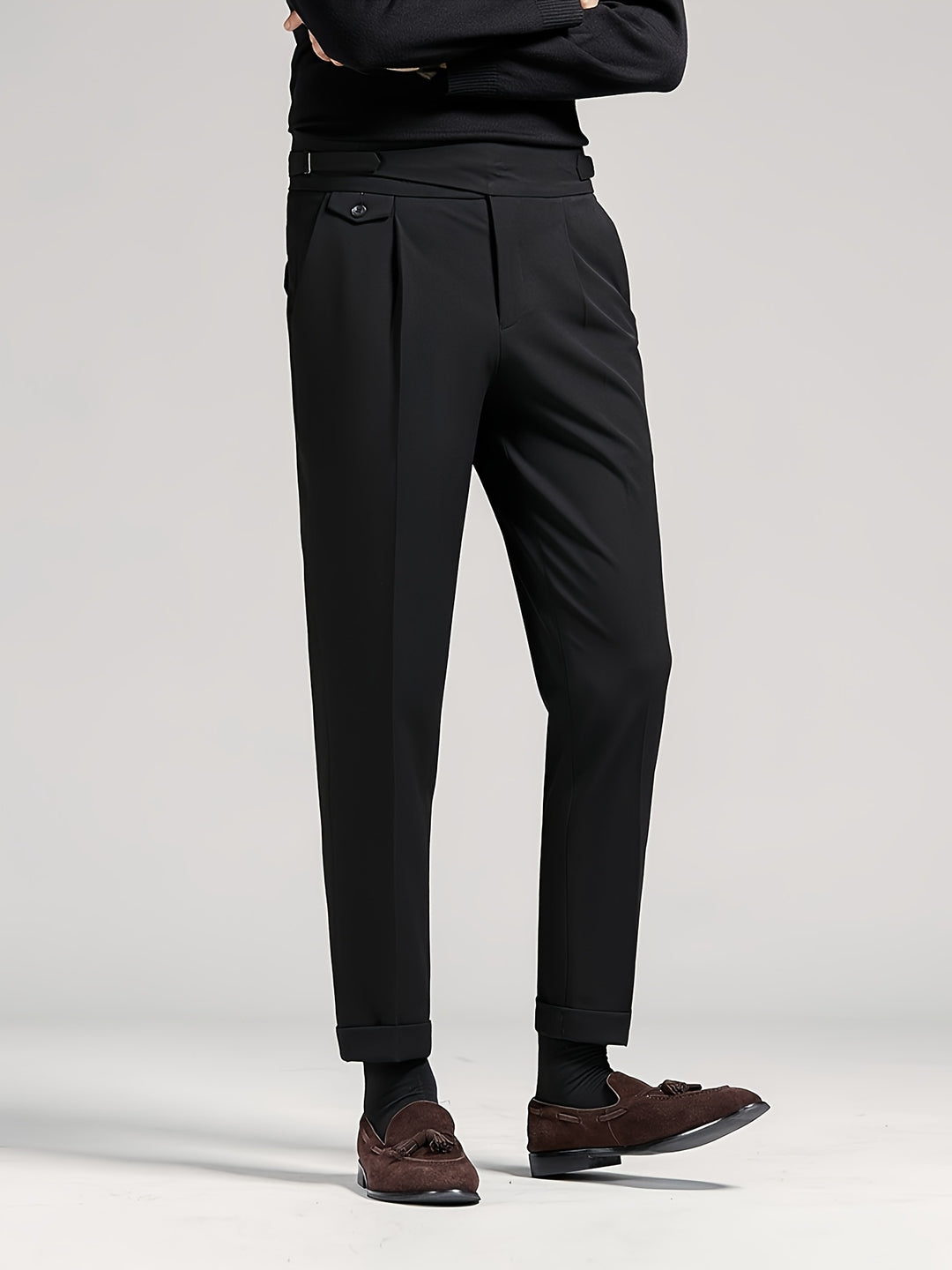 Xavier | Tailored Pleated Pants