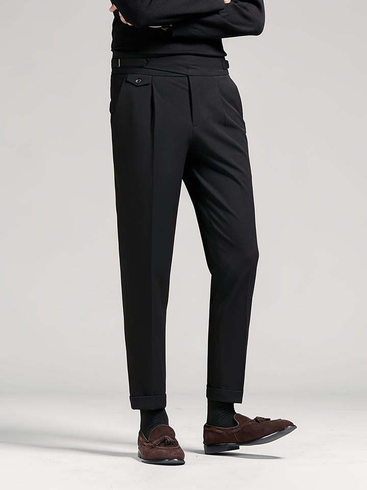 Xavier | Tailored Pleated Pants