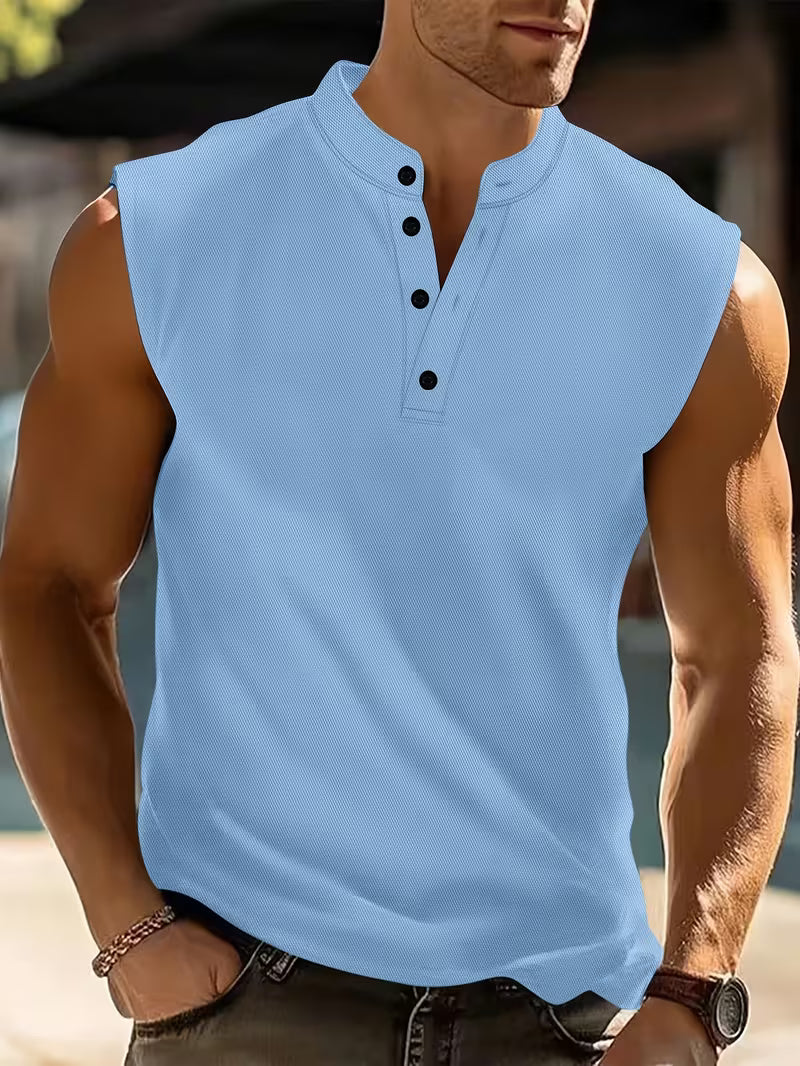 Jareth | Lightweight Breathable Sleeveless T-Shirt