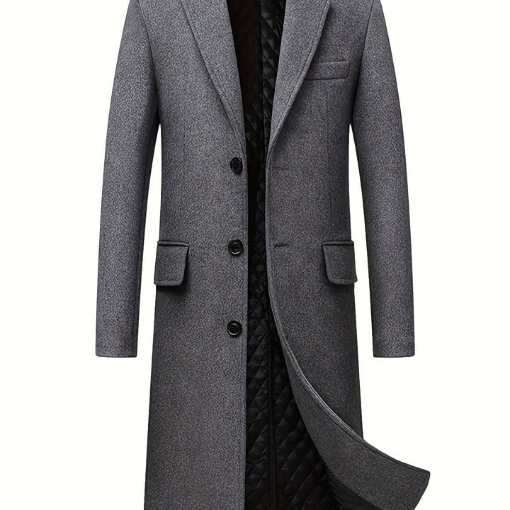 Winston | Tailored Long Overcoat