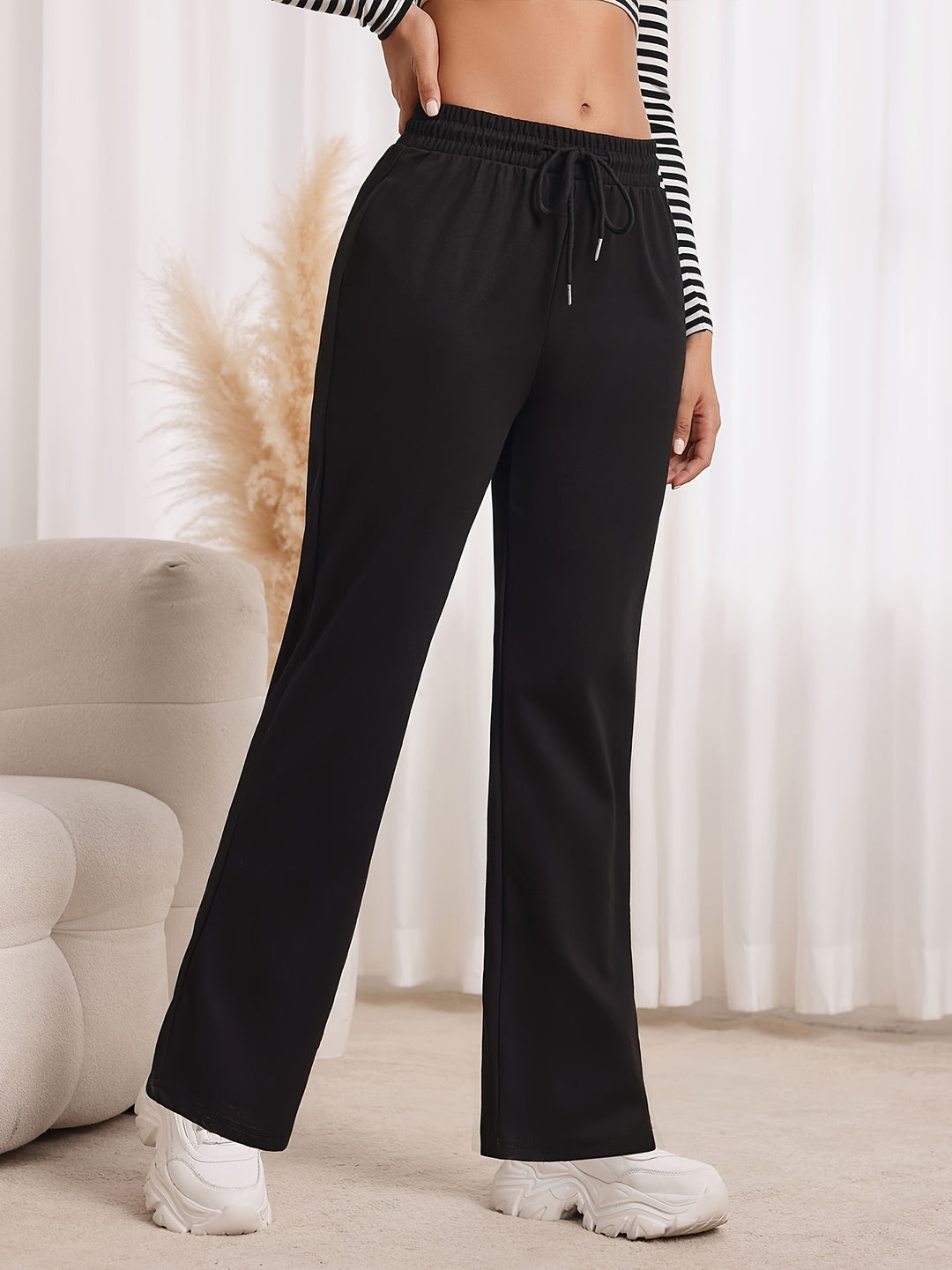 Sabine | Relaxed Straight-Leg Pants