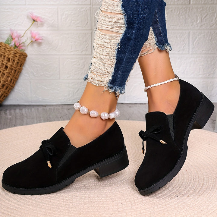 Bellamy | Bow-Detail Slip-On Loafers