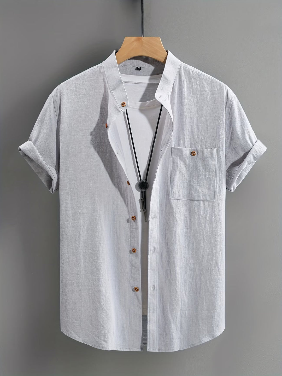Stefan | Classic Button Short Sleeve Shirt