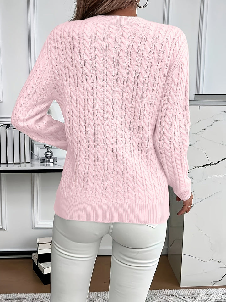 Heather | Cozy Cable-Knit Sweater