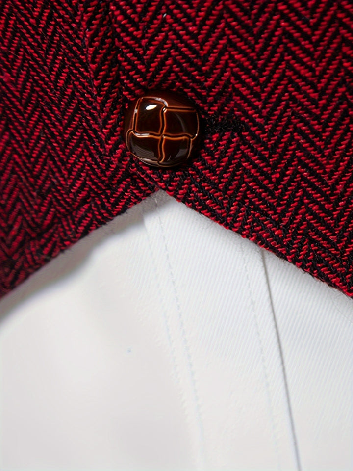 Lyle | Herringbone Tailored Vest