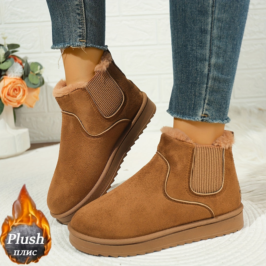 Matilda | Cozy Platform Ankle Boots