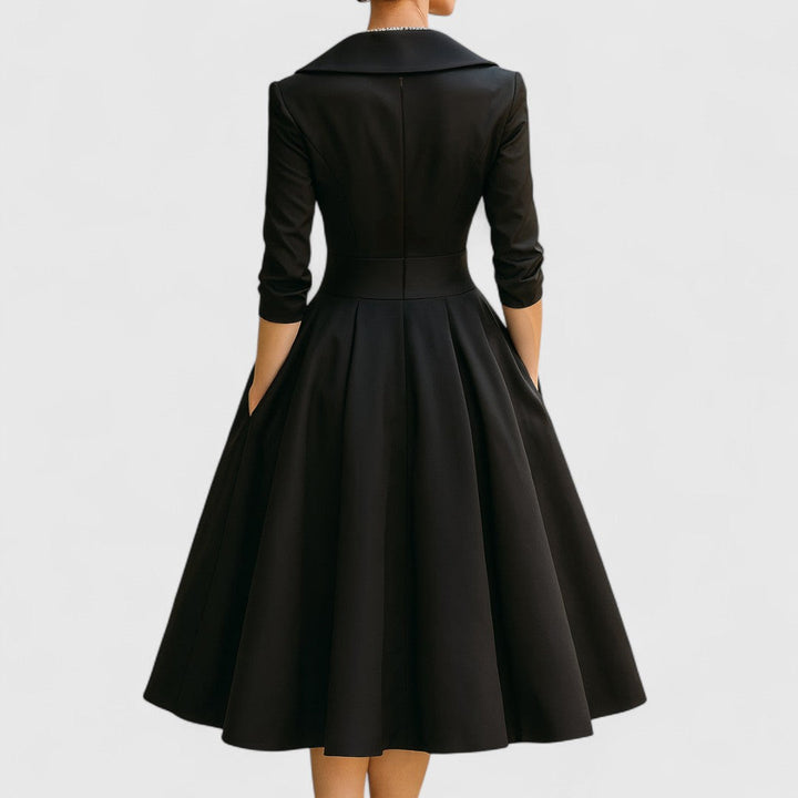 Ashley | Graceful Silhouette Midi Dress