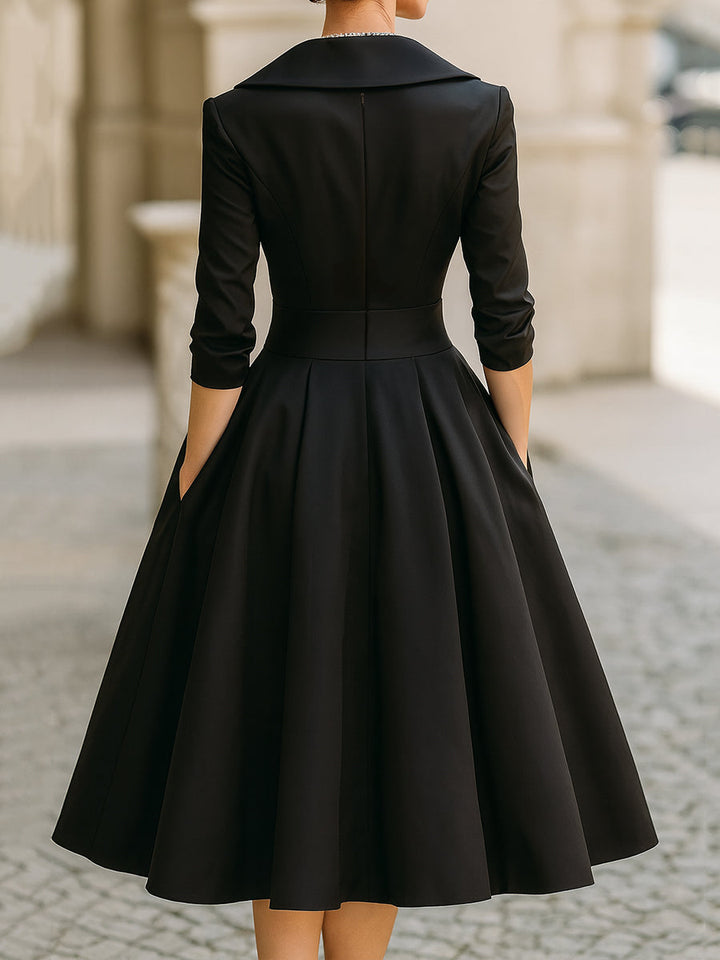 Coraline | Elegant V-Neck Evening Dress