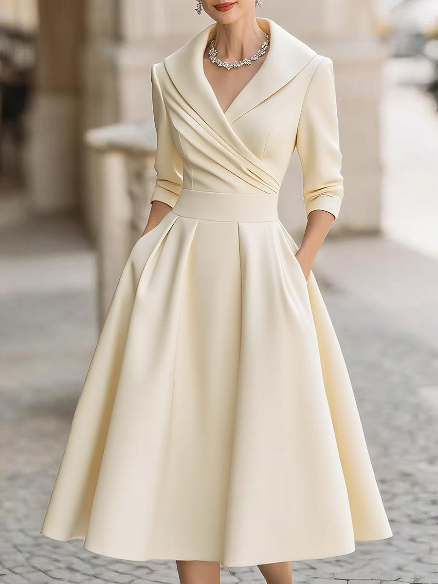 Coraline | Elegant V-Neck Evening Dress