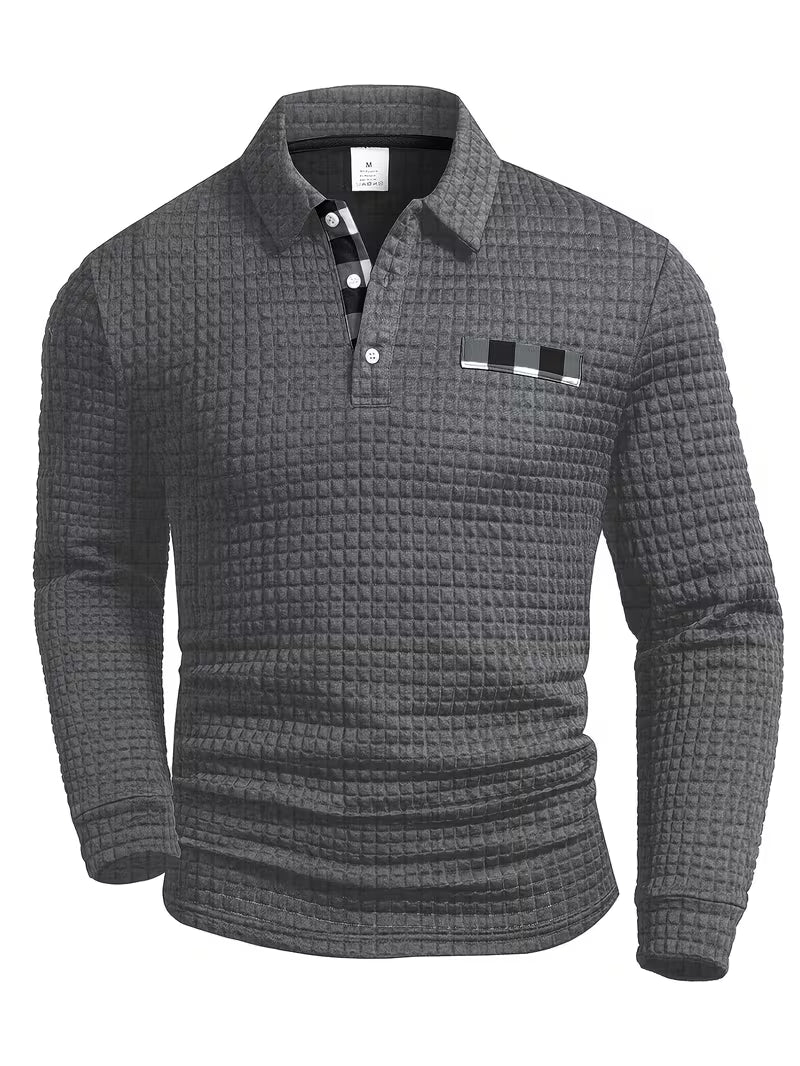 Sullivan | Stylish Plaid Pattern Button Up Shirt