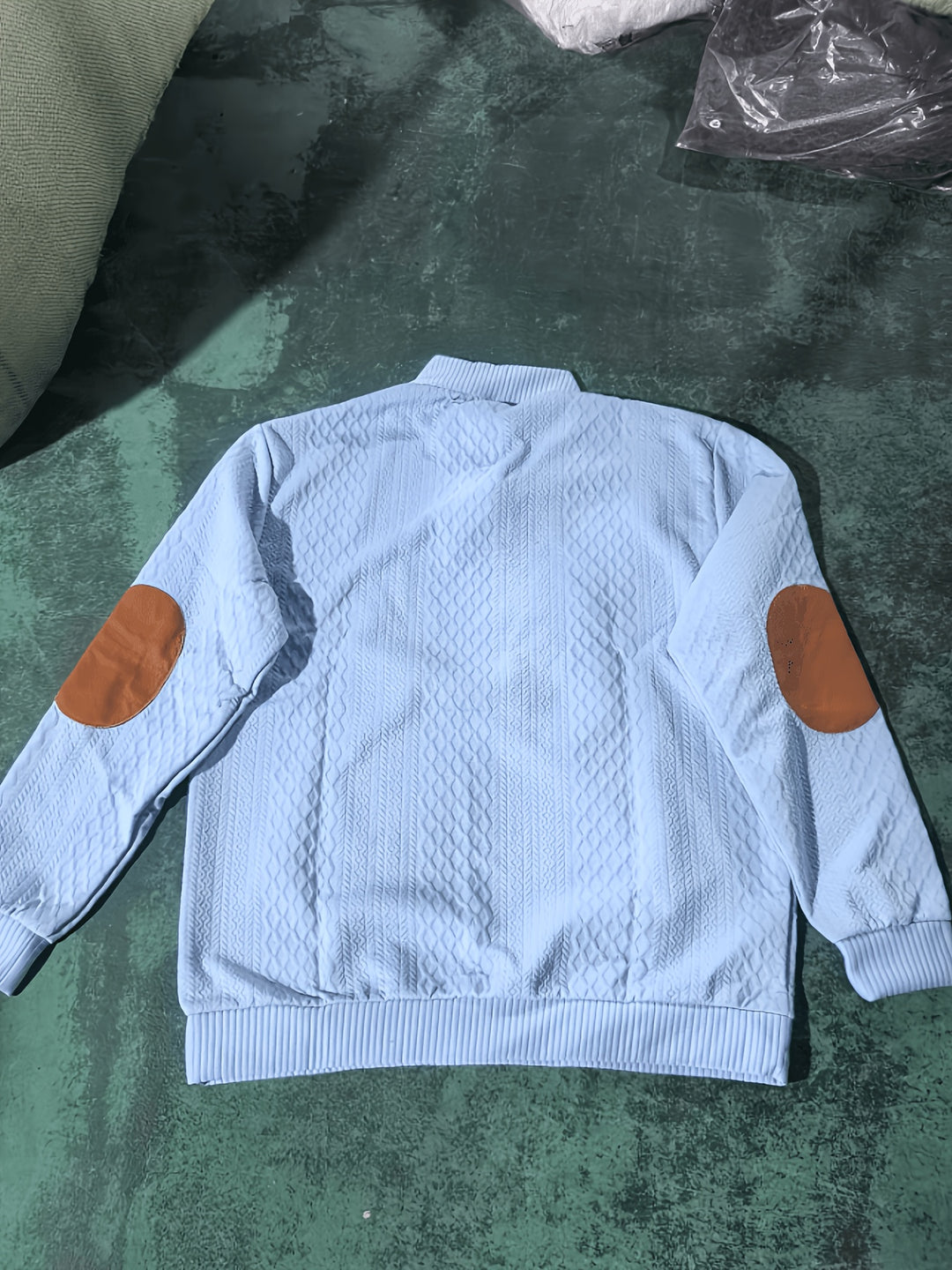 Sawyer | Textured Stand-Collar Sweater