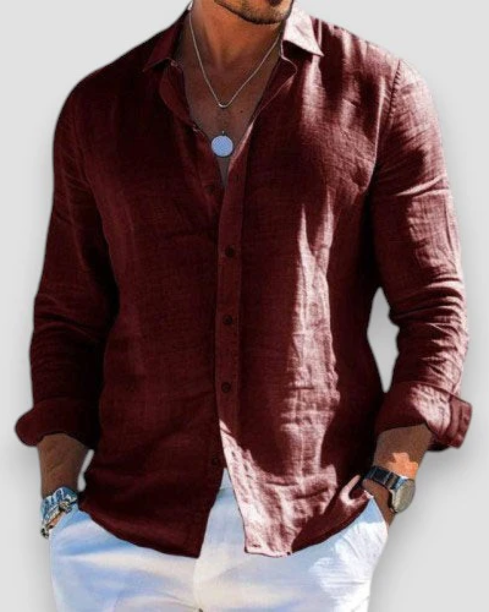 Connor | Casual Summer Long Sleeve Shirt