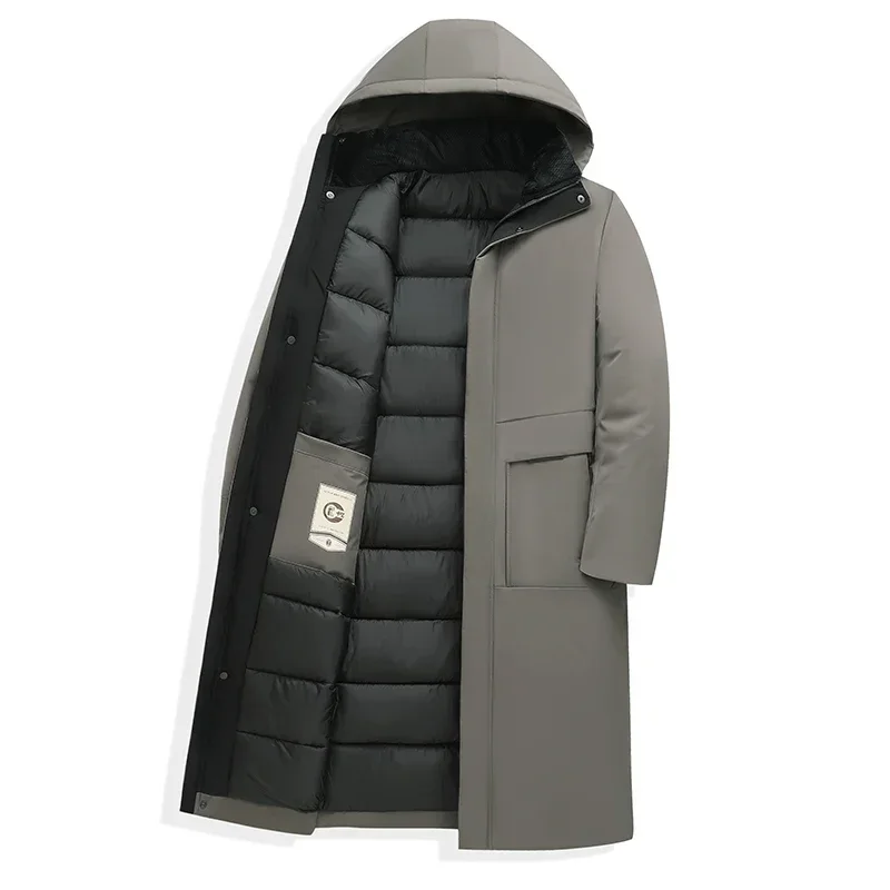 Lincoln | Hooded Long-Line Winter Coat