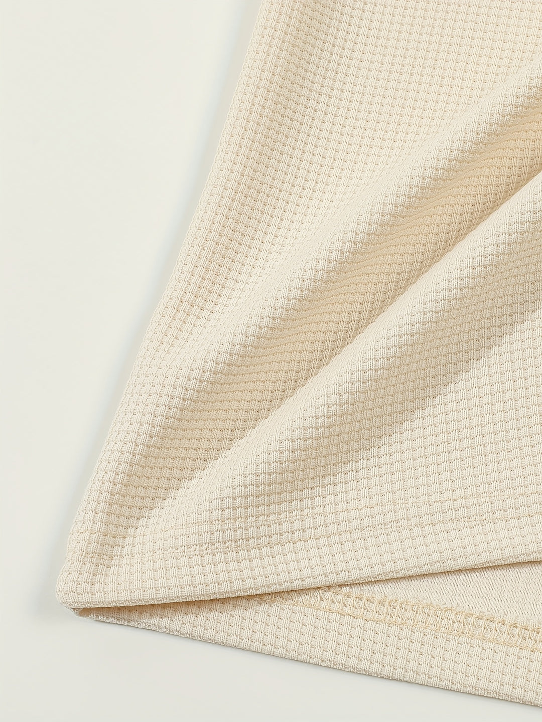 Corbin | Textured Long Sleeve Henley Shirt