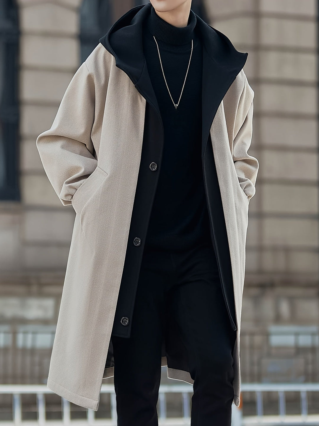 Nathaniel | Refined Mid-Length Coat