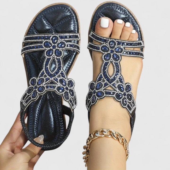 Georgina | Elegant Orthopedic Beads Sandals