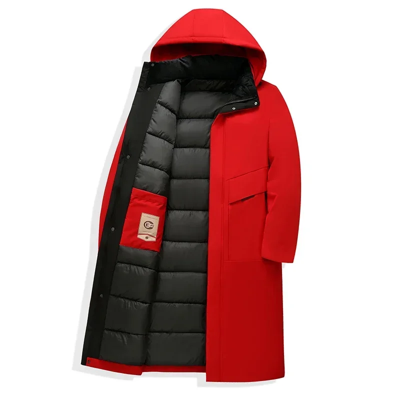 Lincoln | Hooded Long-Line Winter Coat
