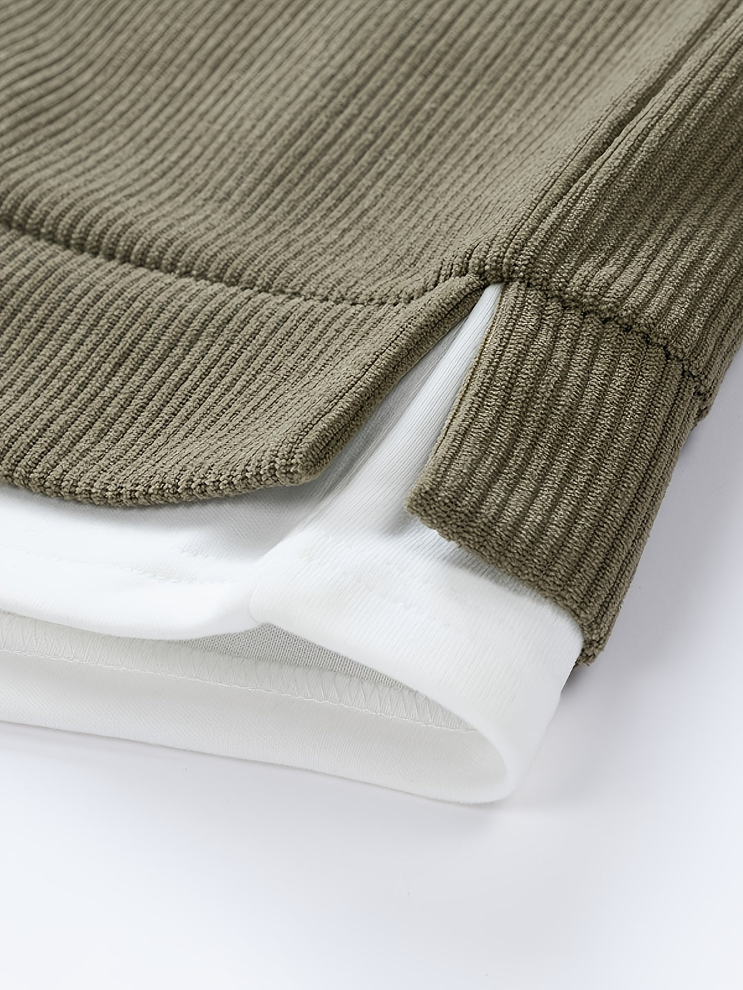 Brooks | Layered Crewneck Sweatshirt