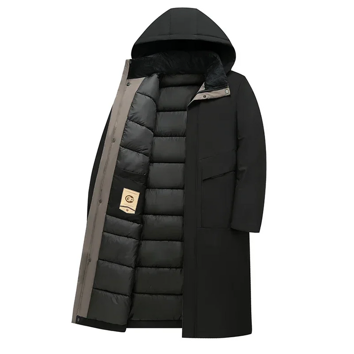 Lincoln | Hooded Long-Line Winter Coat